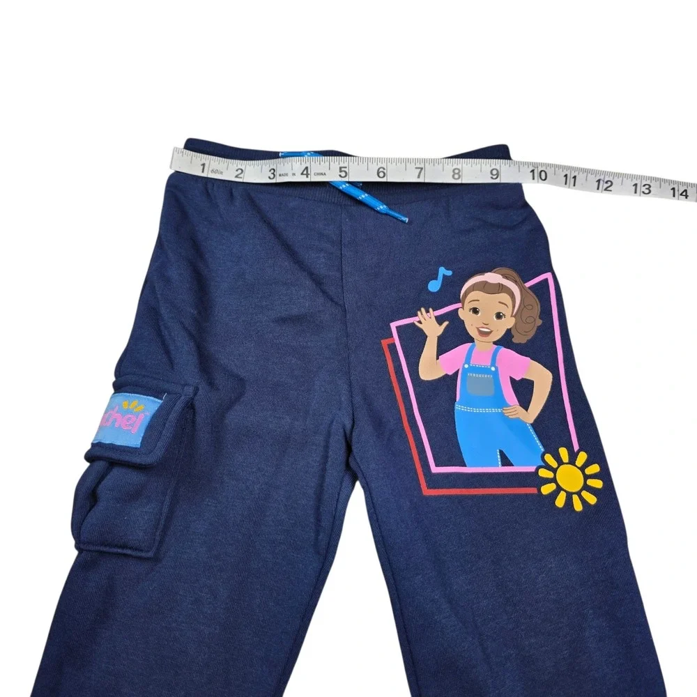 Ms Rachel Toddler Kids Navy Blue Hoodie and Jogger Sweatpant Set 2pc 3T NEW